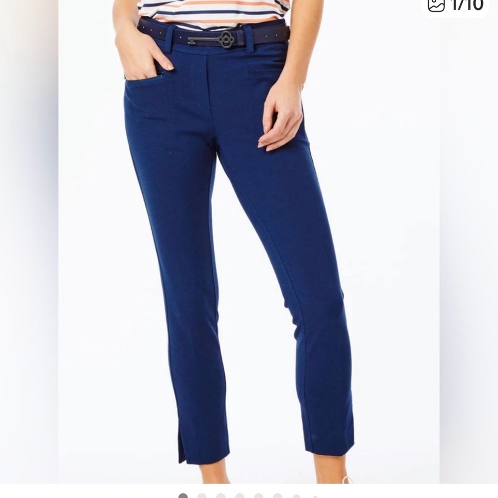 Belyn Key Black Cropped Pants